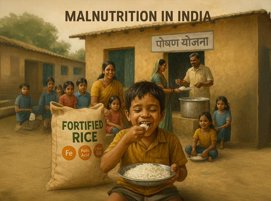 How Fortified Rice Is Fighting Malnutrition in India